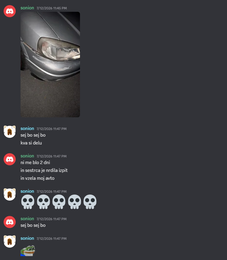En ne zna vozt